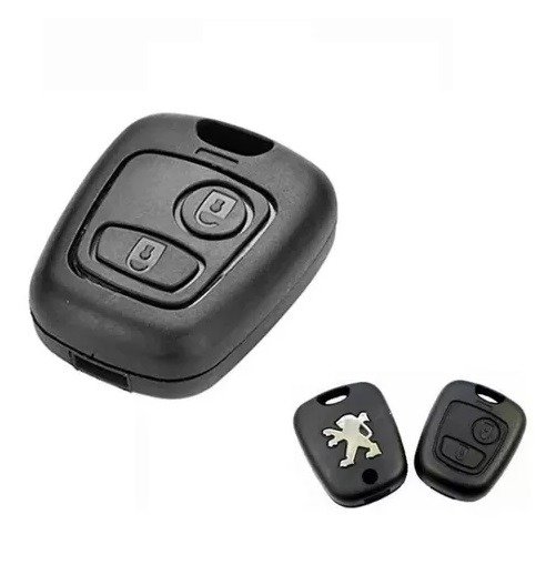 Producto - CARCASA PEUGEOT 2 BOTONES LOGO 206 PARTNER