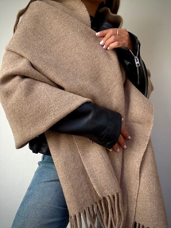 Producto - BUFANDON XL - BEIGE - 1