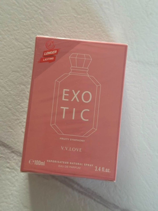 Producto - PERFUME EXOTIC ROSA 100 ML - V.V. LOVE