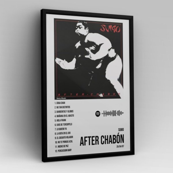 Producto - Cuadro Álbum Sumo - After Chabón