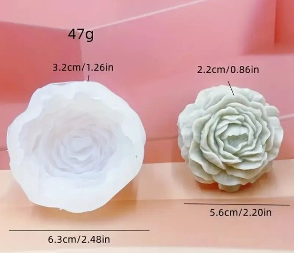 Producto - MOLDE SILICONA PEONIA mod2