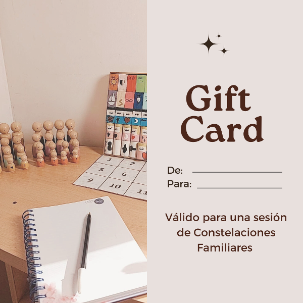 Producto - Gift Card - Constelaciones Familiares Individuales