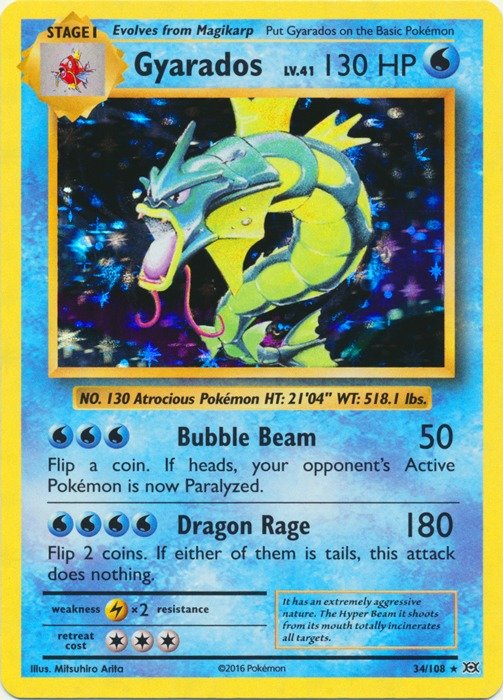 Producto - Gyarados - 34/108