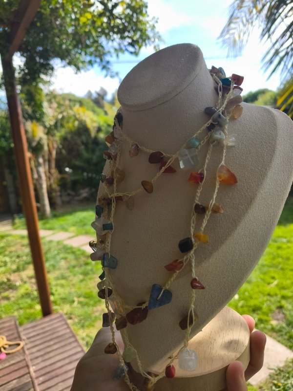Producto - Collar mix piedras Ipanema mil vueltas - 2