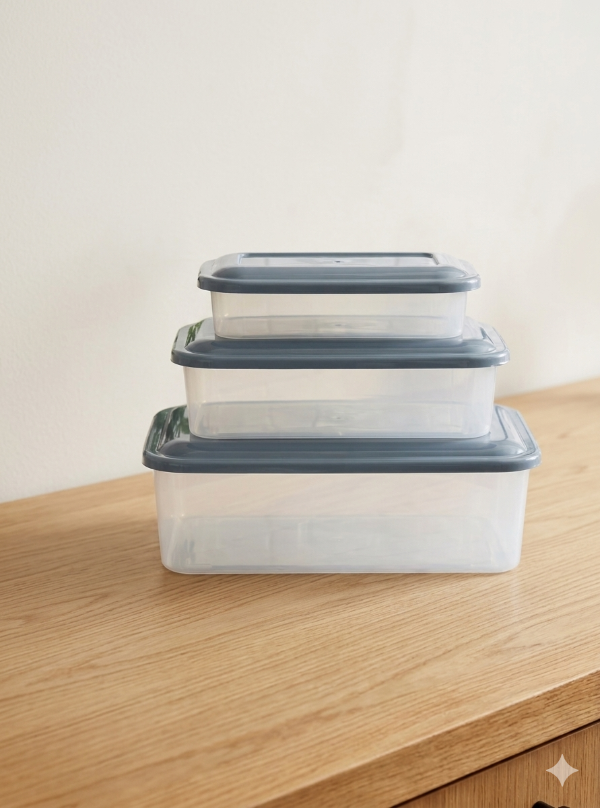 Producto - Set herméticos x3 medidas rect.