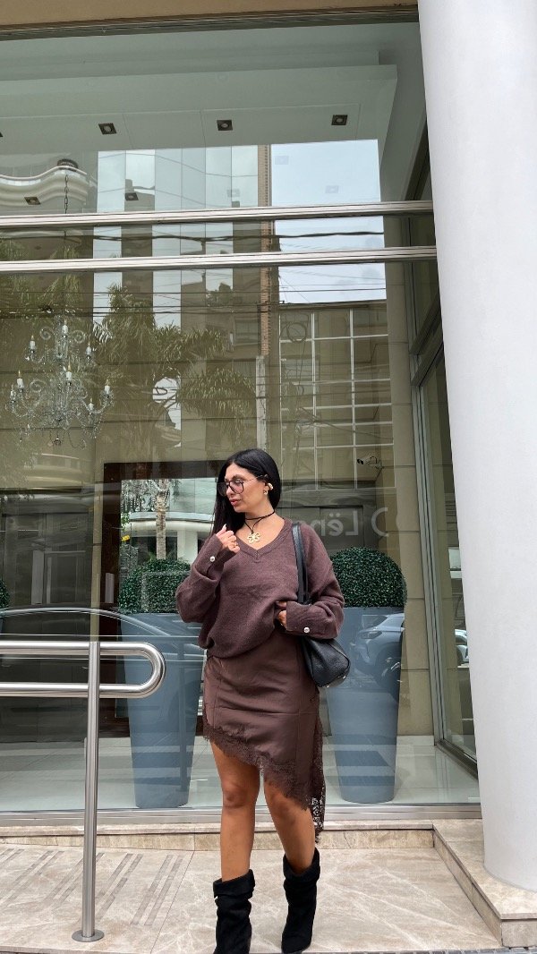 Producto - Sweater diamante cocoa