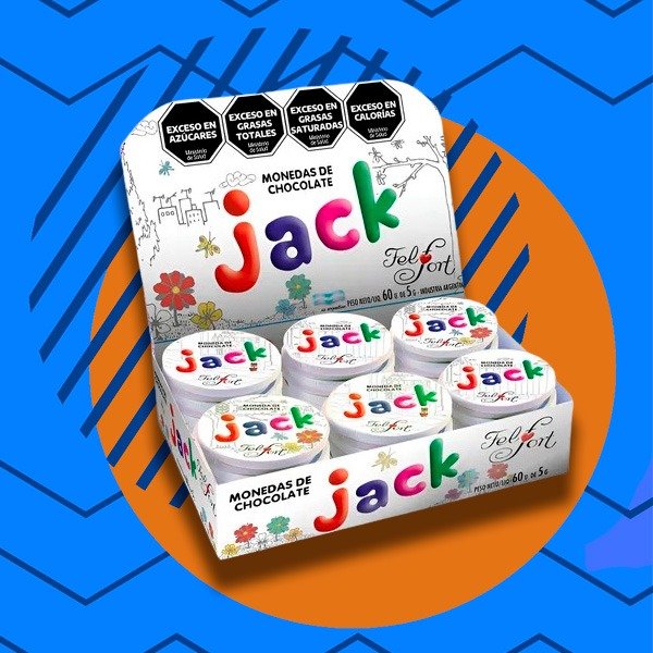 Producto - FELFORT MONEDA JACK 60 X 5 G