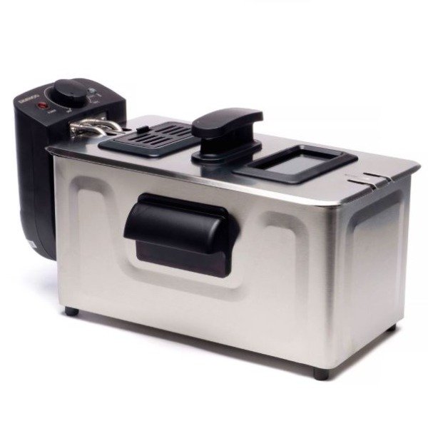 Producto - Freidora eléctrica 3L 1800w acero inoxidable Daewoo DF5120