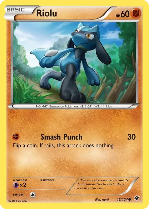 Producto - Riolu - 46/124 - Fates Collide
