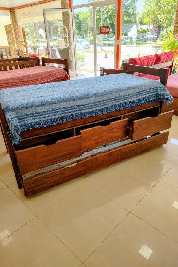 Producto - Cama Superior Pacifico (3 cajones y carrocama para colchon 17cm)