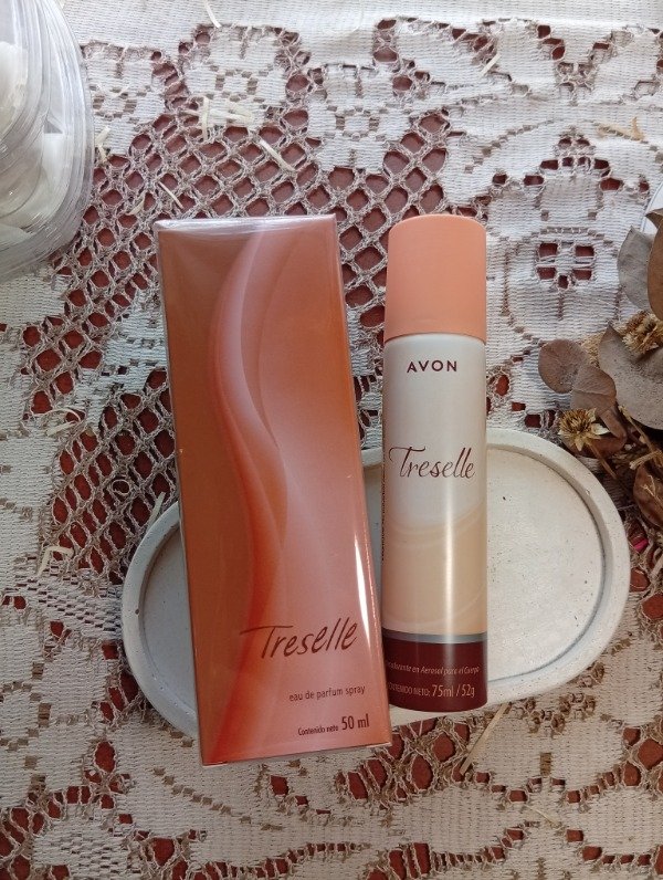 Producto - KIT x2 Treselle Desodorante aerosol + Eau de parfum Treselle 50 ml - 0