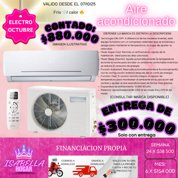 Producto - AIRE ACONDICIONADO