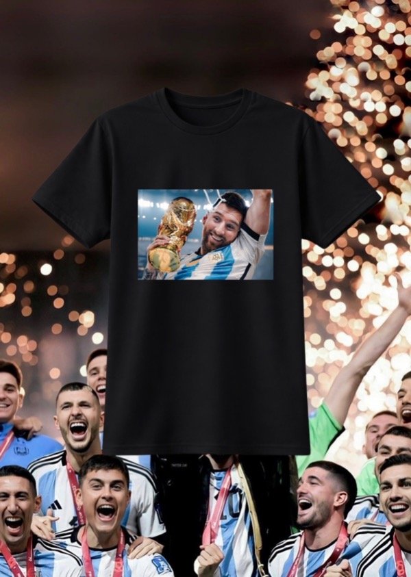 Producto - Remera Messi Campeón