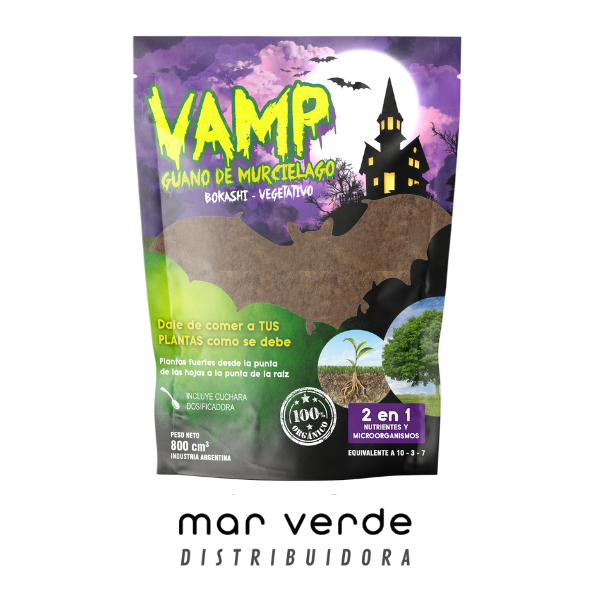 Producto - Abono Bokashi Murciélago Vegetativo Vamp 800cc