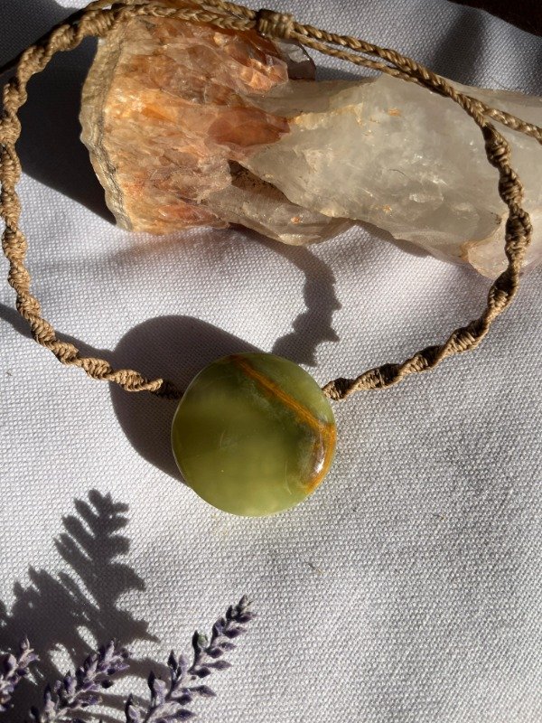 Producto - Collar GINA de Onix verde