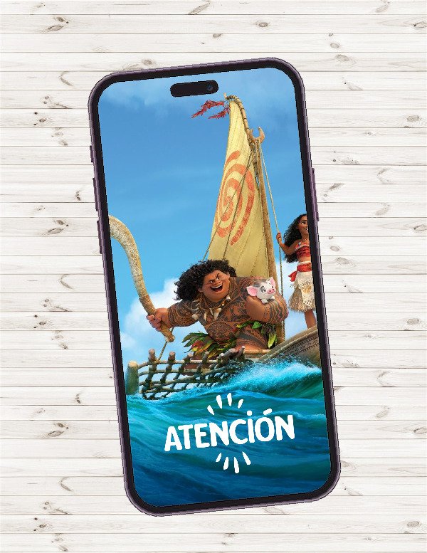 Producto - invitación animada