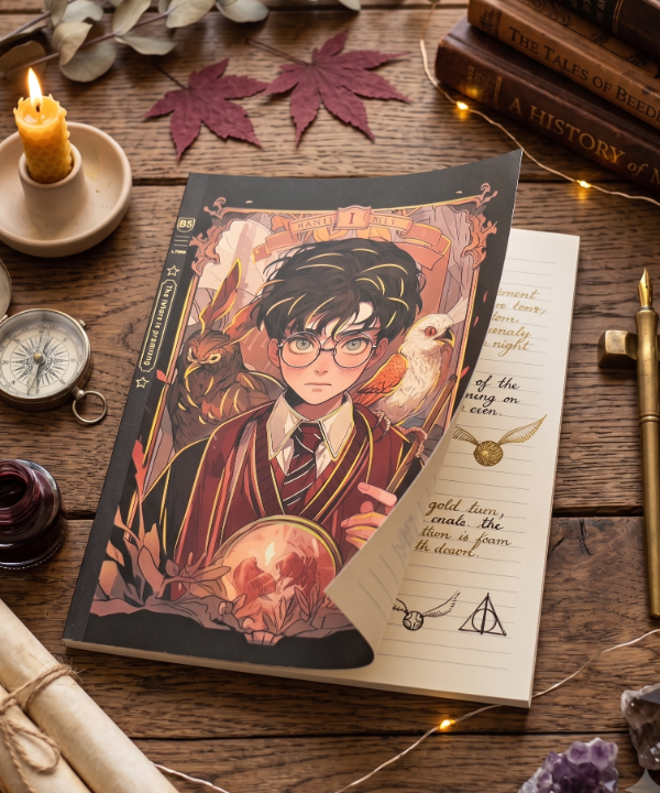 Producto - Cuaderno a rayas Harry Potter