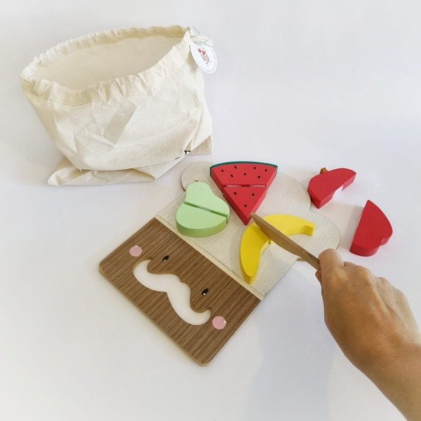 Producto - Tablita con frutas para cortar