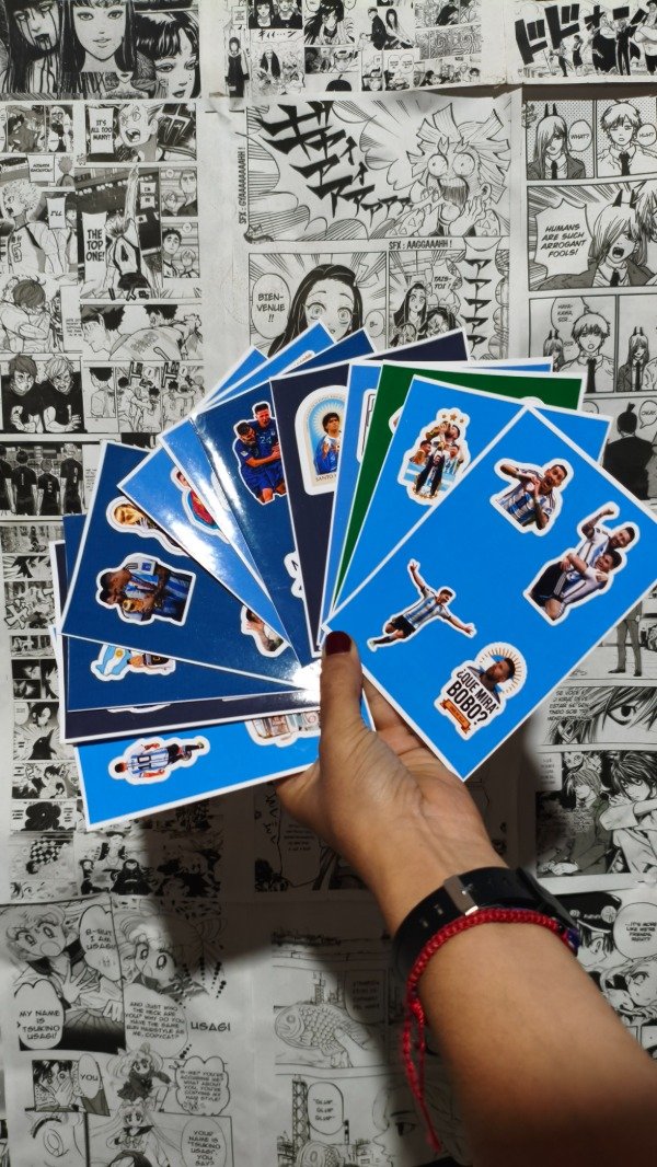 Producto - PLANCHITAS DE STIKERS FÚTBOL 2 X1 - 0