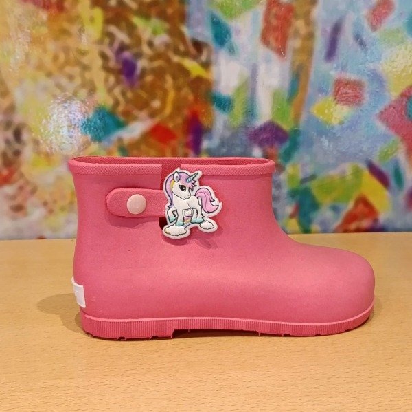 Producto - BOTA CAÑA BAJA ROSA