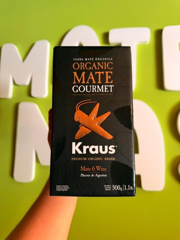 Producto - Yerba Mate Kraus Gourmet Orgánica 500gr