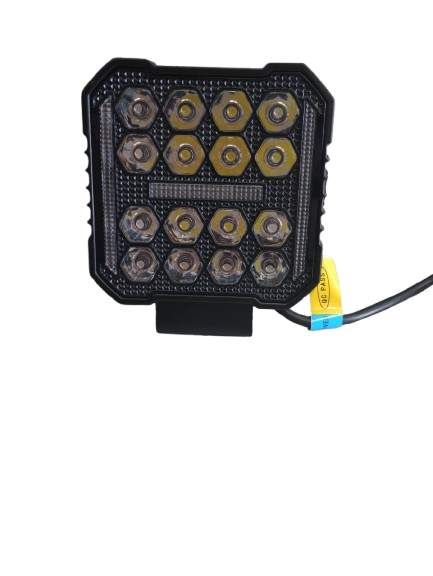 Producto - FARO LED CUADRADO 15 LED BLANCO + DRL