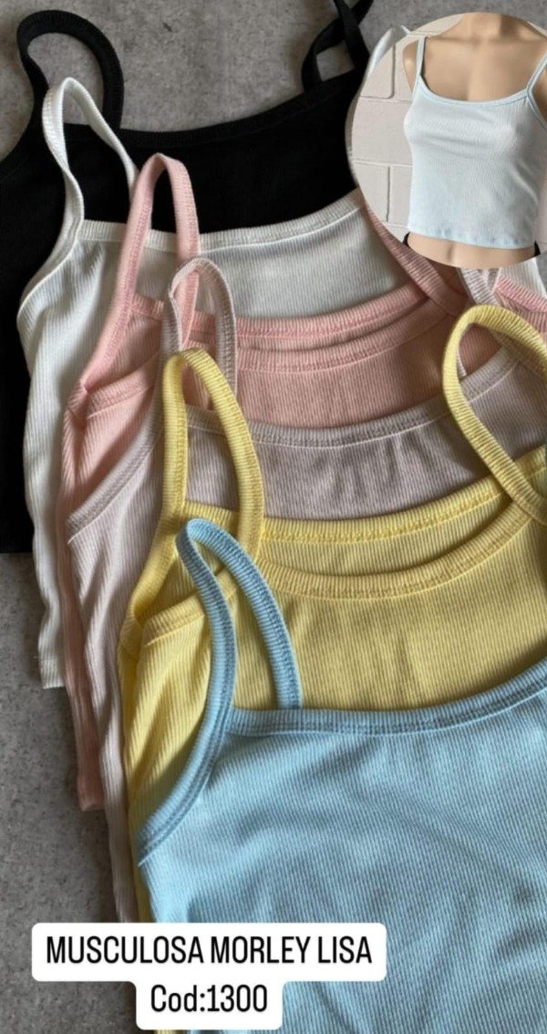 Producto - Musculosa de morley. Cod:1300