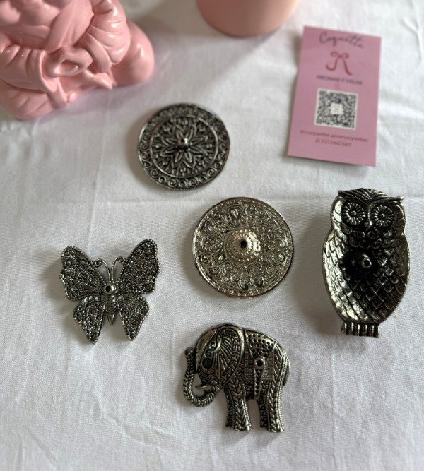 Producto - Porta Sahumerio Formas Metal