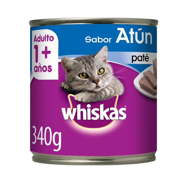 Producto - WHISKAS LATA AdultoO ATUN x 340 Grs