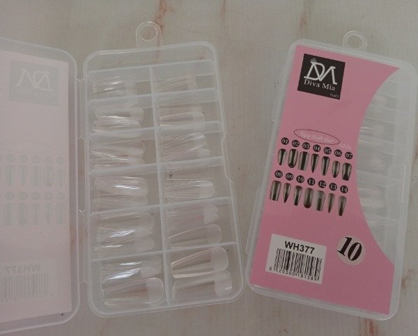 Producto - Tips para soft gel x120 coffing pre limadas