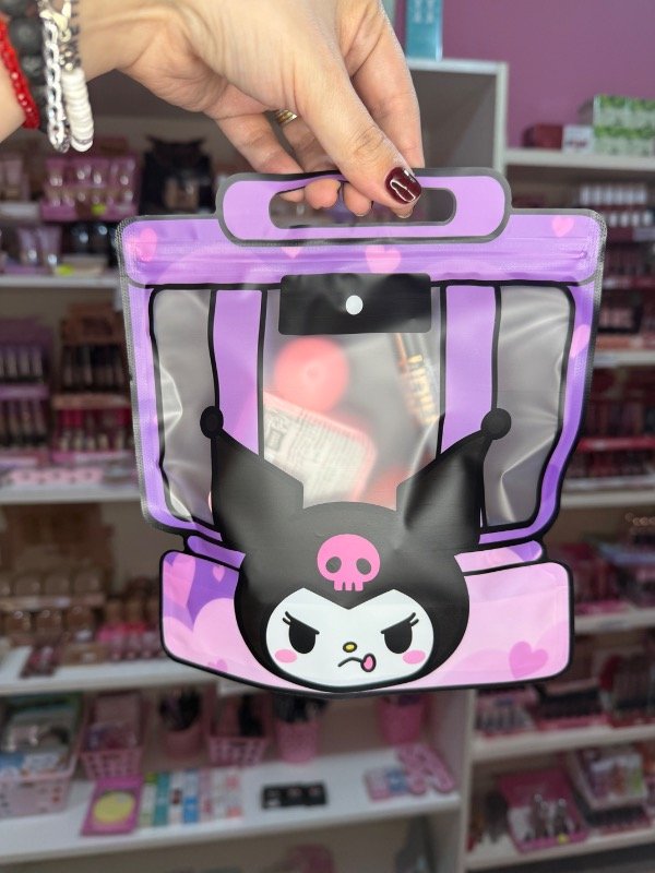 Producto - Bolsa con cierre Kuromi 18x20cm - 1