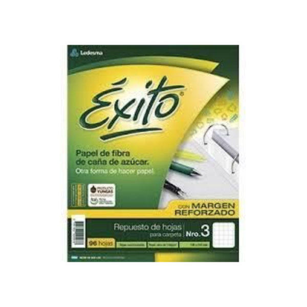 Producto - REPUESTO ESCOLAR EXITO C/MARGEN REF 96 HS