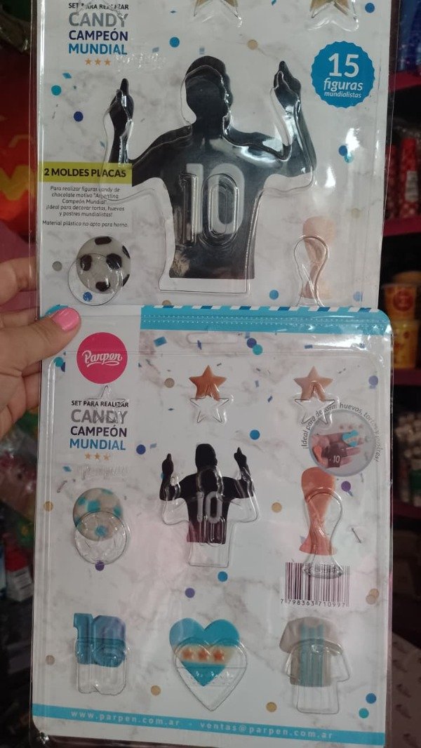 Producto - Molde parpen - Campeones mundiales