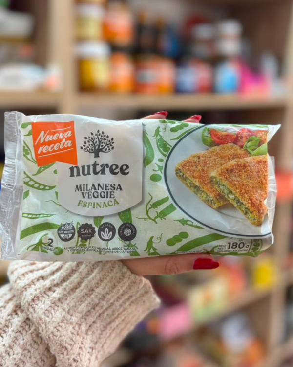 Producto - Milanesas "Nutree" con espinaca x2un