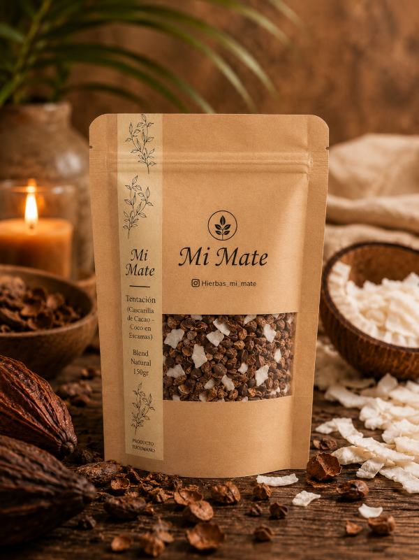 Producto - Tentación (Coco - Cacao) - Doypack x 50 gr