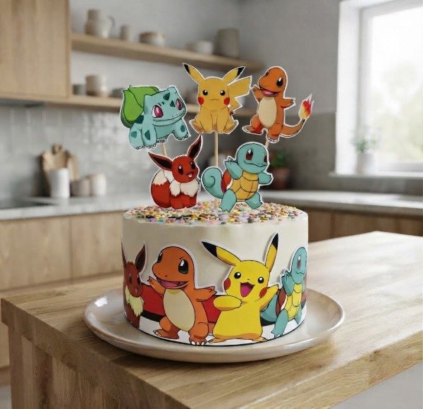Producto - Pokemon Combo para Decorar la Torta - 1