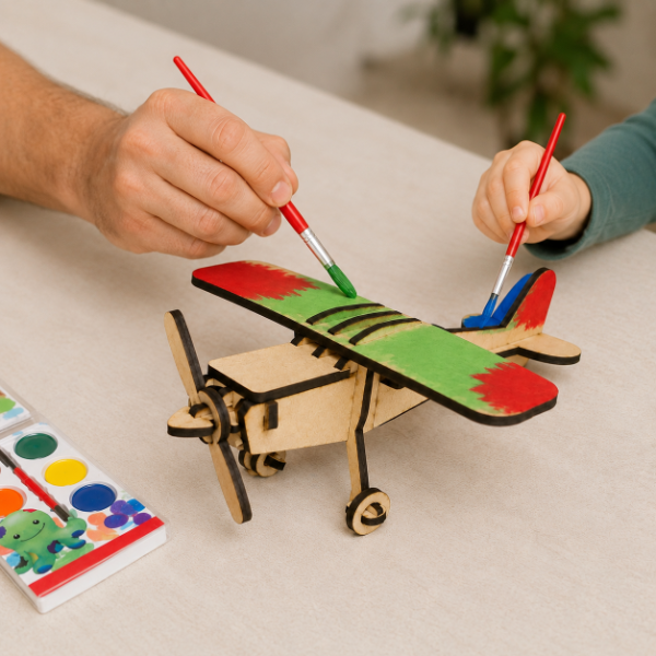 Producto - Souvenir Avion 3d Para Armar Y Pintar - 3