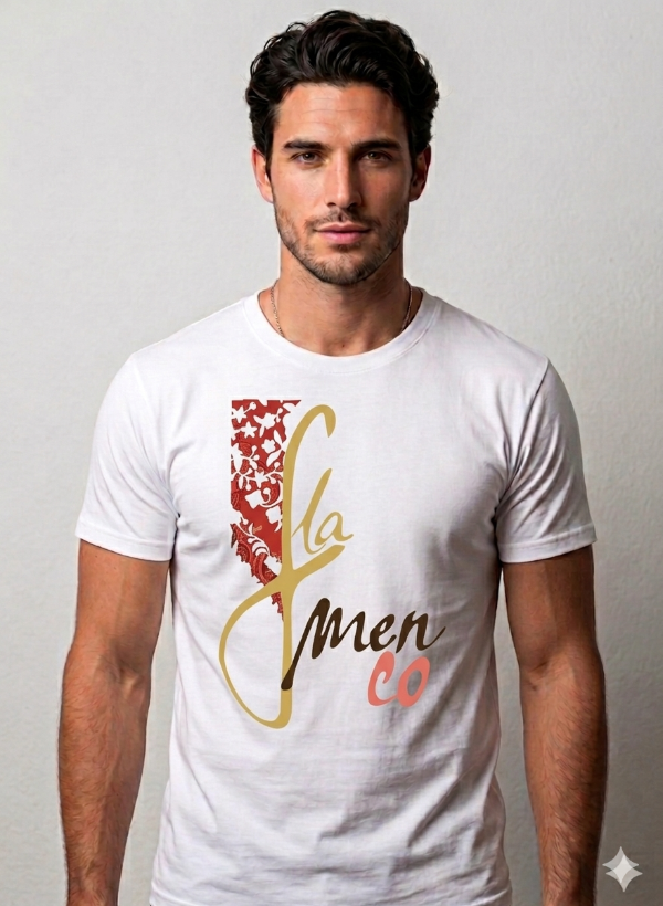 Producto - REMERA HOMBRE BLANCA ESTAMPA  FLA MEN CO TL