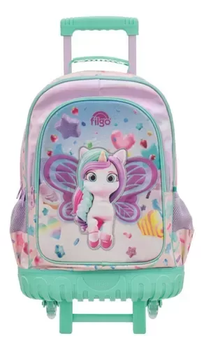 Producto - MOCHILA FILGO CARRITO 3D UNICORNIO