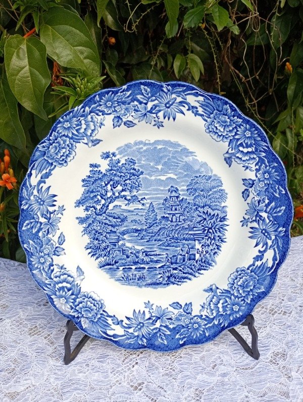 Producto - Plato de masas de loza inglesa Ridgway - 0