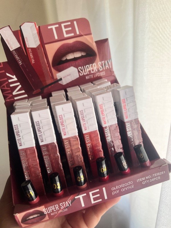 Producto - Labiales TEI súper stay matte