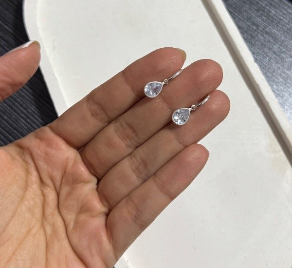 Producto - Argollitas gota cubic