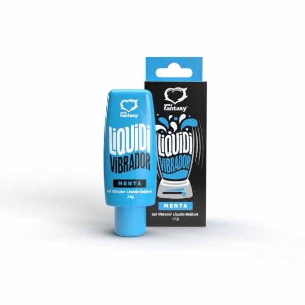 Producto - Gel Vibrador Líquido con Aroma a Menta y Suave al Besar 15g - 0