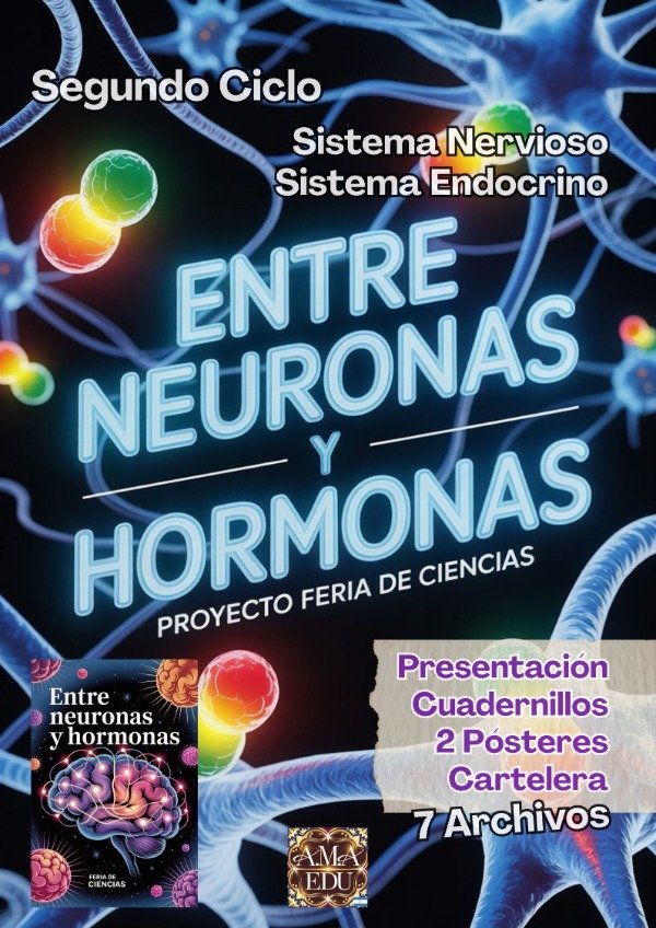 Producto - ENTRE NEURONAS Y HORMONAS (Feria de Ciencias. 2do Ciclo)