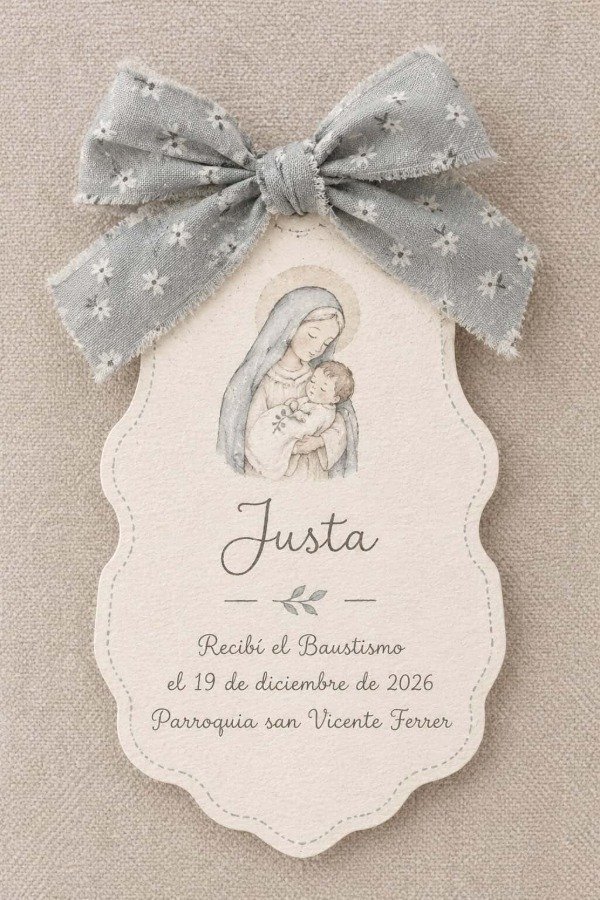 Producto - Estampitas personalizadas Francisca