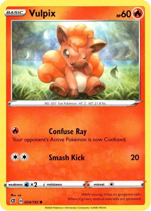 Producto - Vulpix - 24/192 - Rebel Clash