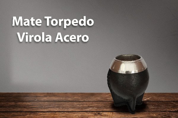 Producto - Mate Torpedo Virola Acero