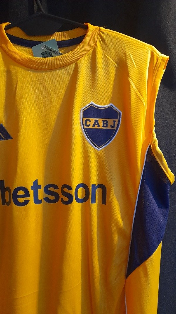 Producto - Musculosa Boca 25/26 amarilla - 0