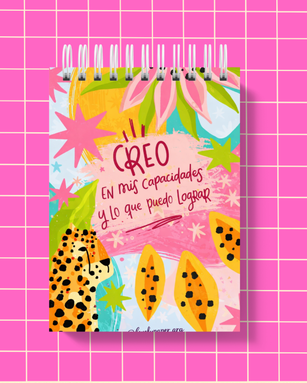 Producto - LIBRETA A6 CREO EN MI