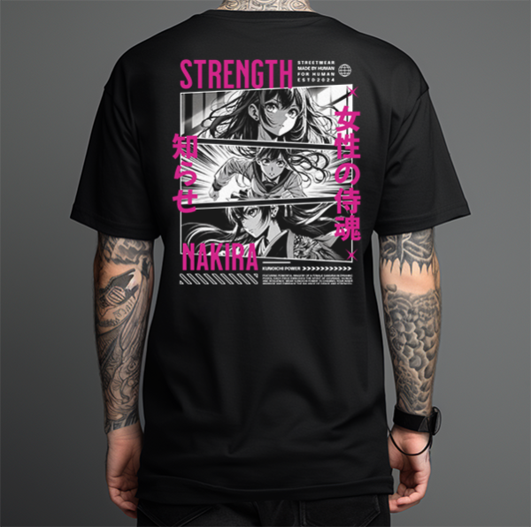 Producto - Remera Oversize Urban Anime Comic